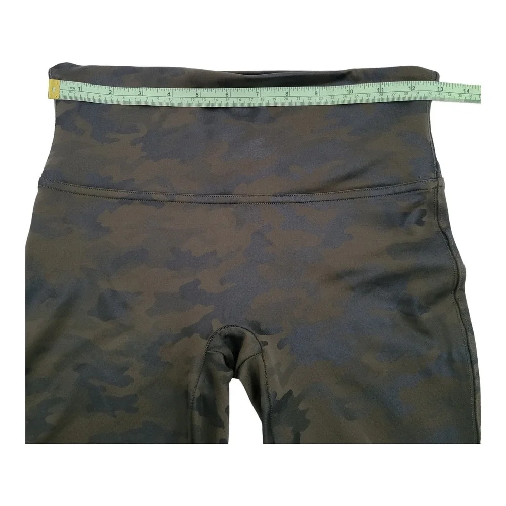 Spanx Legging Women Medium Camo High Waist Seamless Shaping Tummy Control FL3515